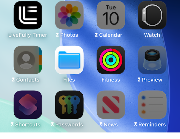 App blocking mode
